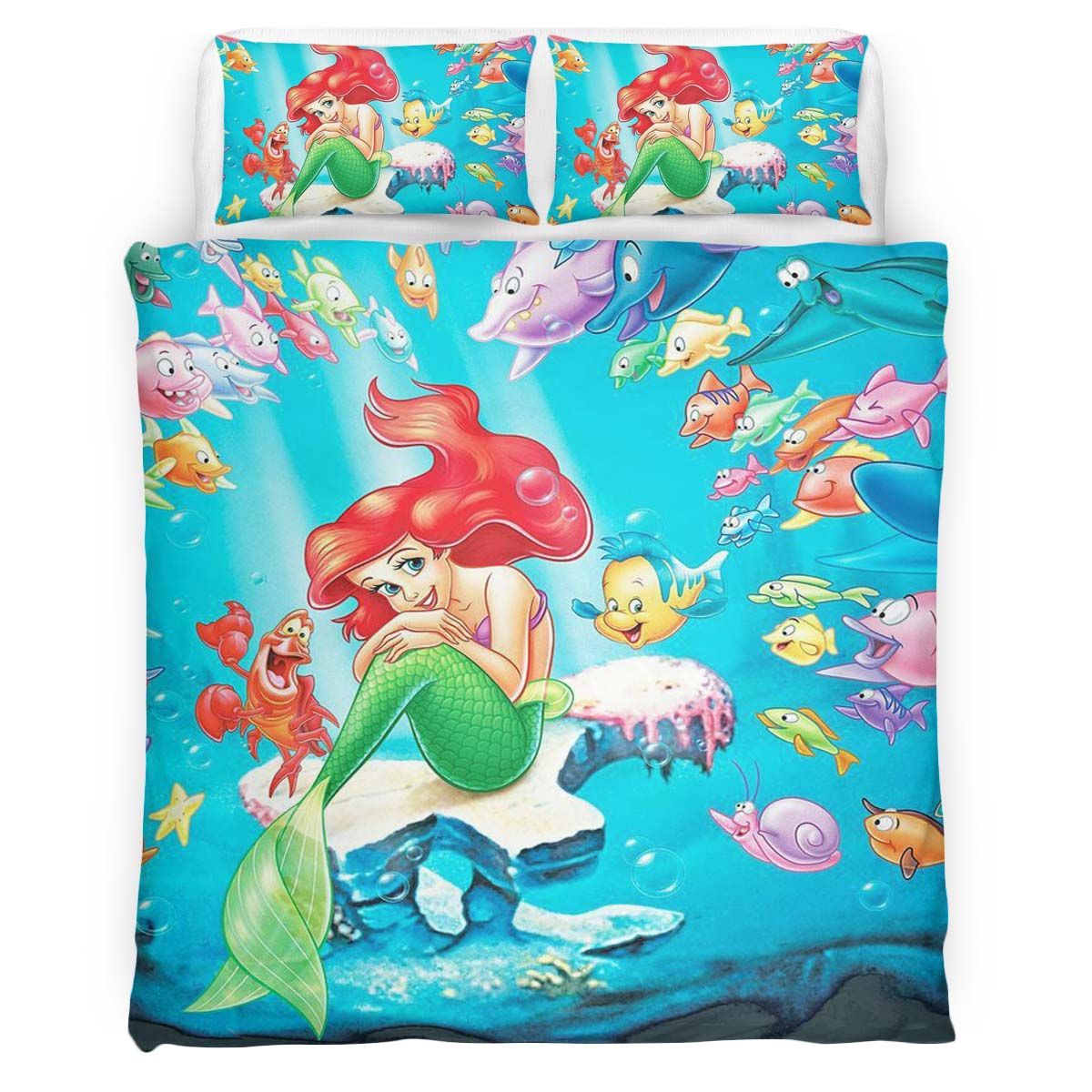 The Little Mermaid Ariel 23 Duvet Cover