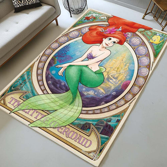 The Little Mermaid Ariel 27 Rug