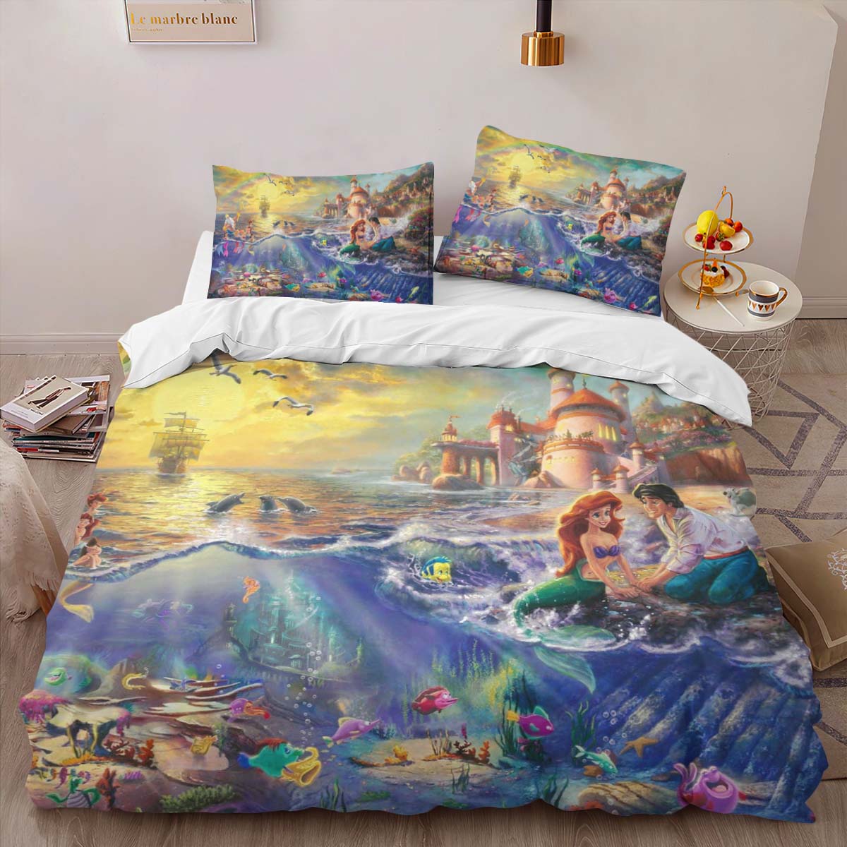 The Little Mermaid Ariel 33 Duvet Cover 2