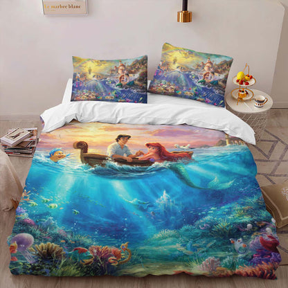 The Little Mermaid Ariel 35 Duvet Cover 2