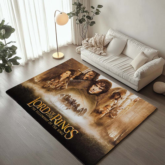 The Lord Of The Rings The Fellowship Of The Ring Rug
