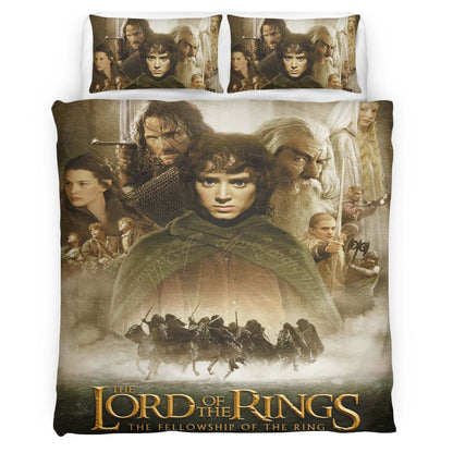 The Lord Of The Rings The Fellowship Of The Ring 3 Duvet Cover