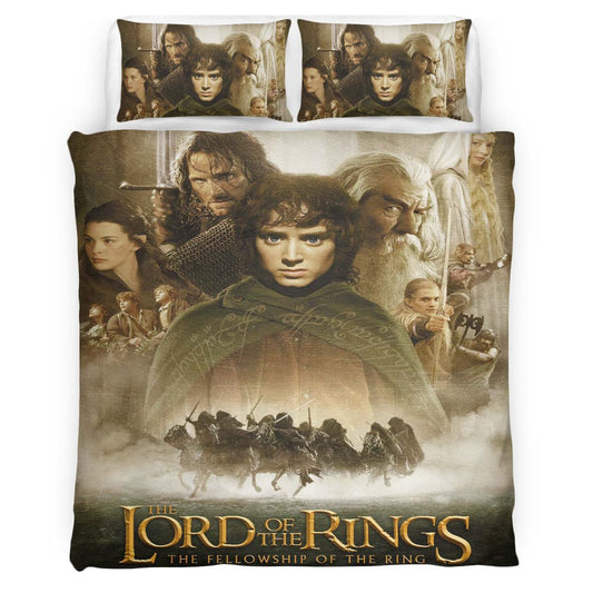 The Lord Of The Rings The Fellowship Of The Ring 3 Duvet Cover