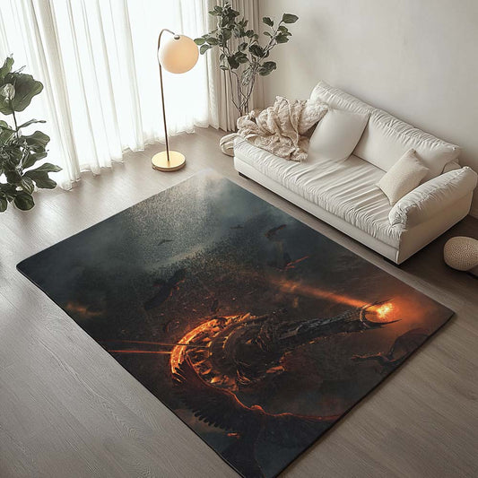 The Lord of The Rings Mordor's Watchtower Rug