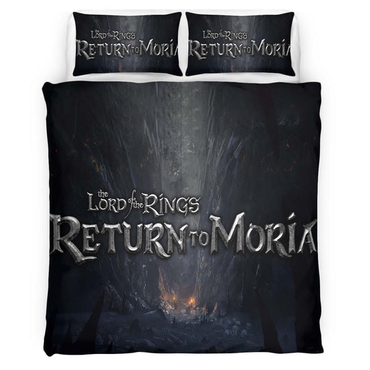 The Lord of The Rings Rerurn to Moria Duvet Cover