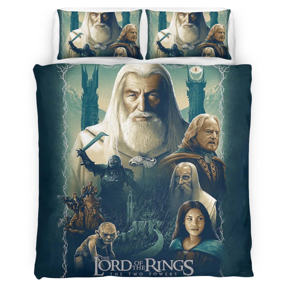 The Lord of The Rings The Two Towers Duvet Cover