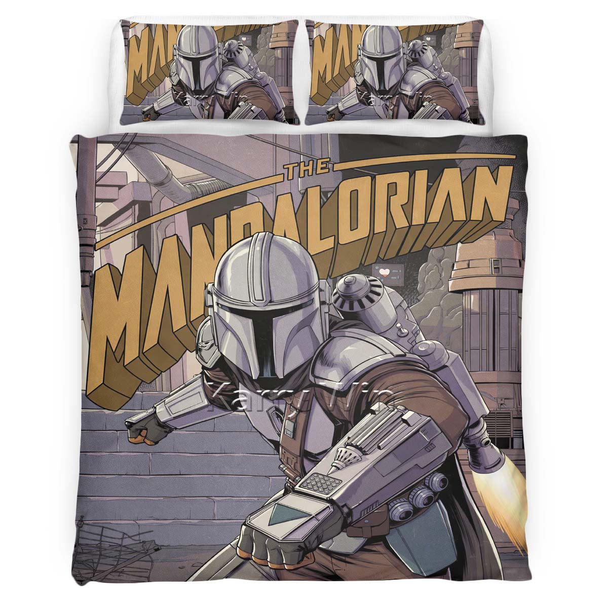 The Mandalorian 3 Duvet Cover