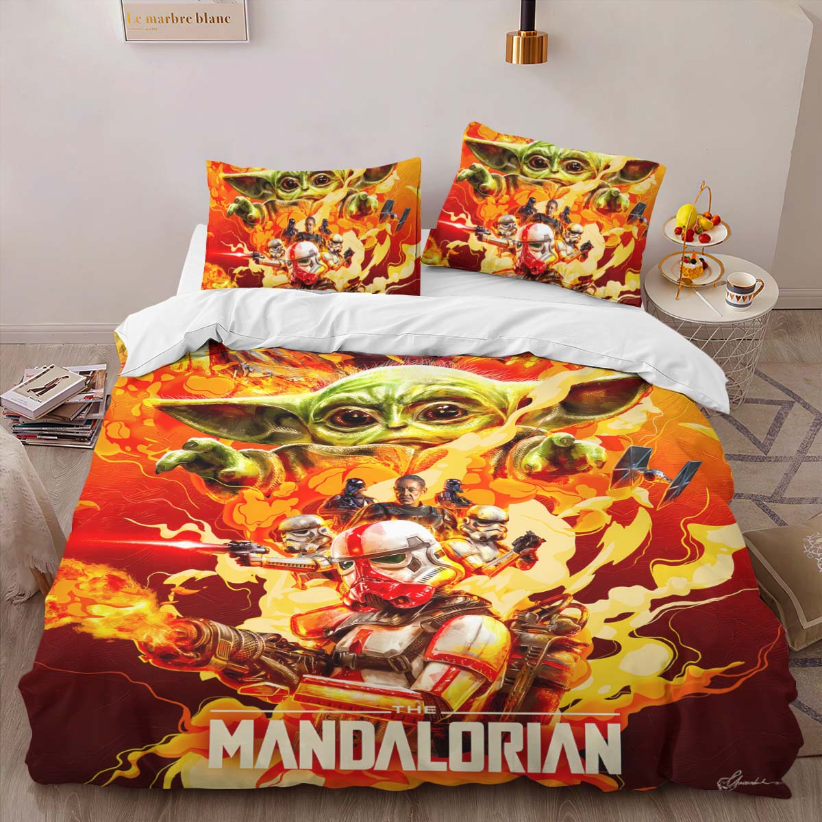 The Mandalorian 9 Duvet Cover 2