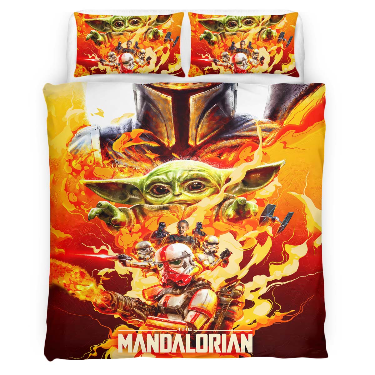 The Mandalorian 9 Duvet Cover