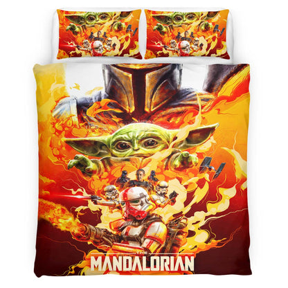 The Mandalorian 9 Duvet Cover