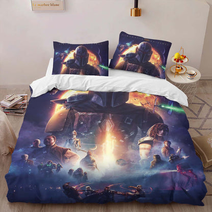 The Mandalorian All Characters 1001 Duvet Cover 2