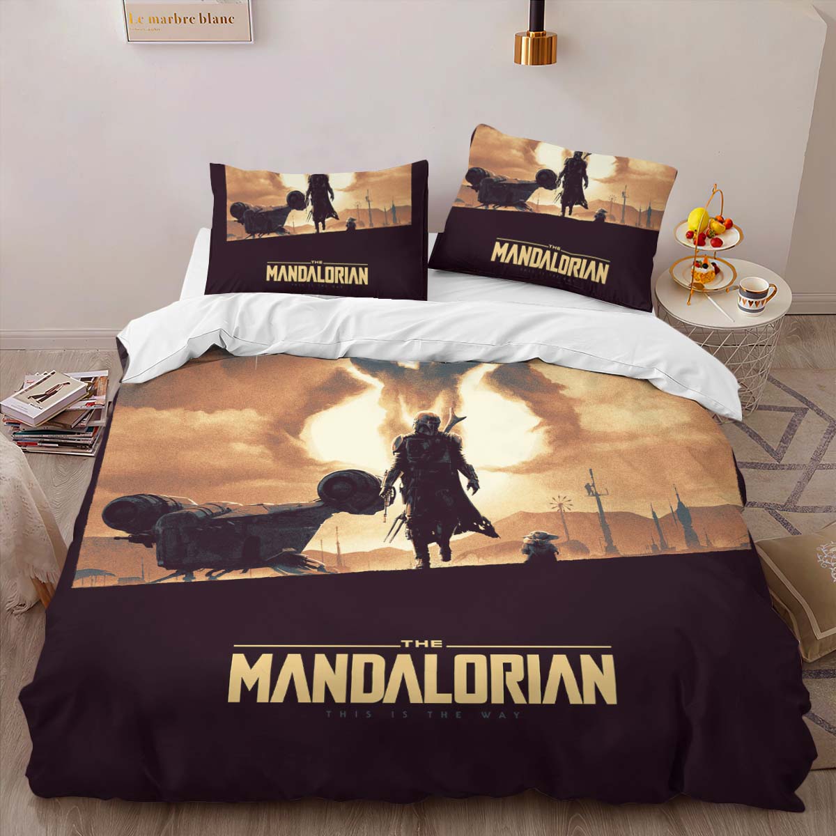 The Mandalorian Baby Yoda 2 Duvet Cover 2