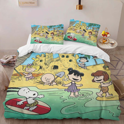 The Peanuts Characters 5 Duvet Cover 2