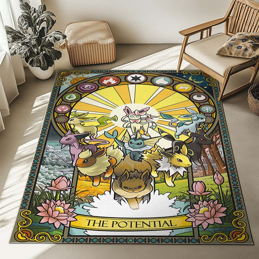 The Potential Eevee Evolutions Pokemon Rug