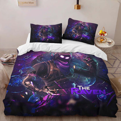 The Raven Storm Wild Raven Fortnite Skin 05 Duvet Cover 2