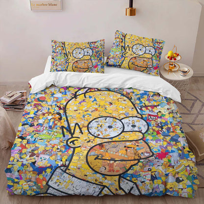 The Simpsons All Characters 02 Duvet Cover 2