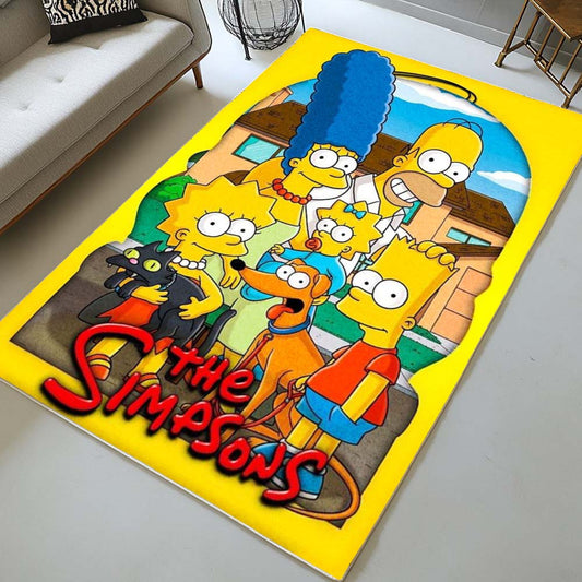 The Simpsons All Characters 03 Rug