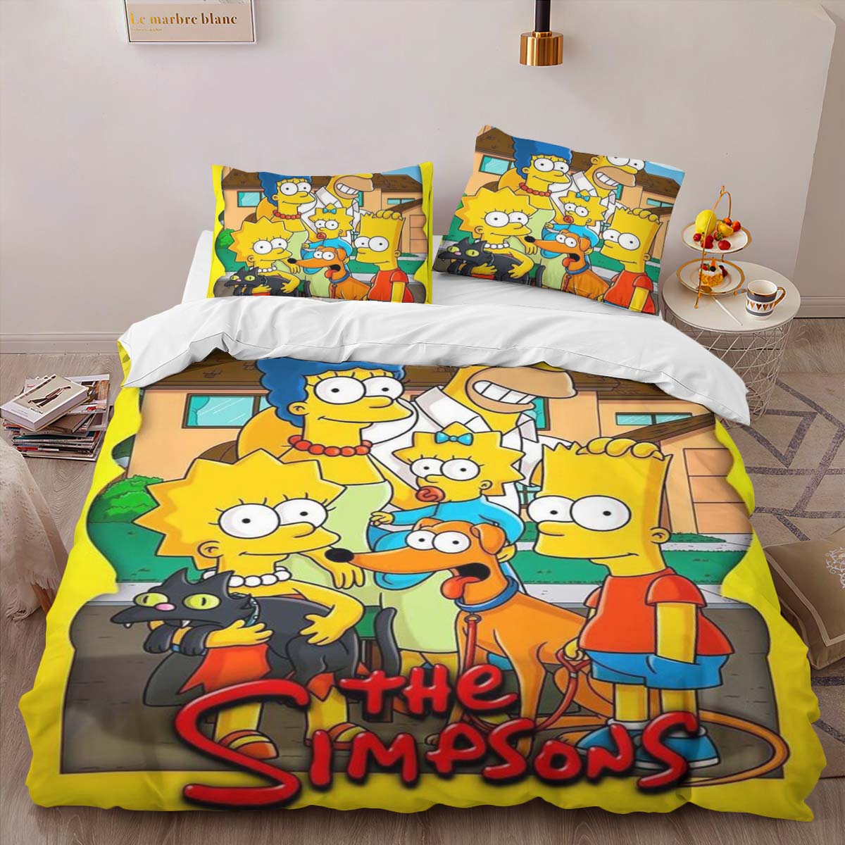 The Simpsons All Characters 03 Duvet Cover 2
