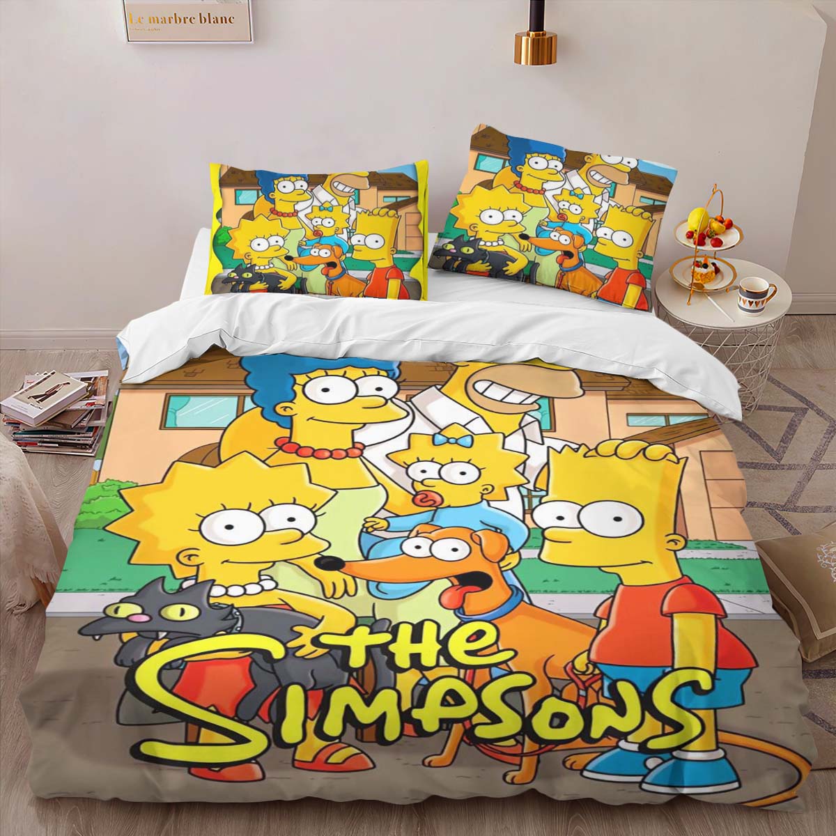 The Simpsons All Characters 04 Duvet Cover 2