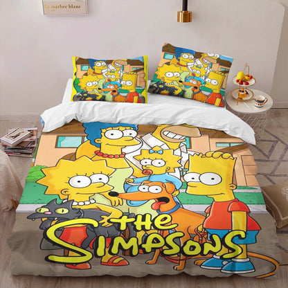The Simpsons All Characters 04 Duvet Cover 2