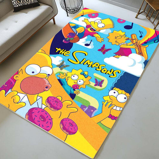 The Simpsons All Characters 05 Rug