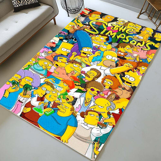 The Simpsons All Characters 06 Rug