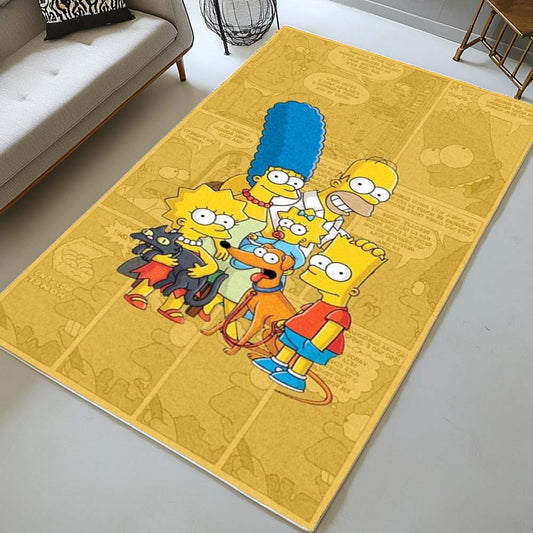 The Simpsons All Characters 09 Rug
