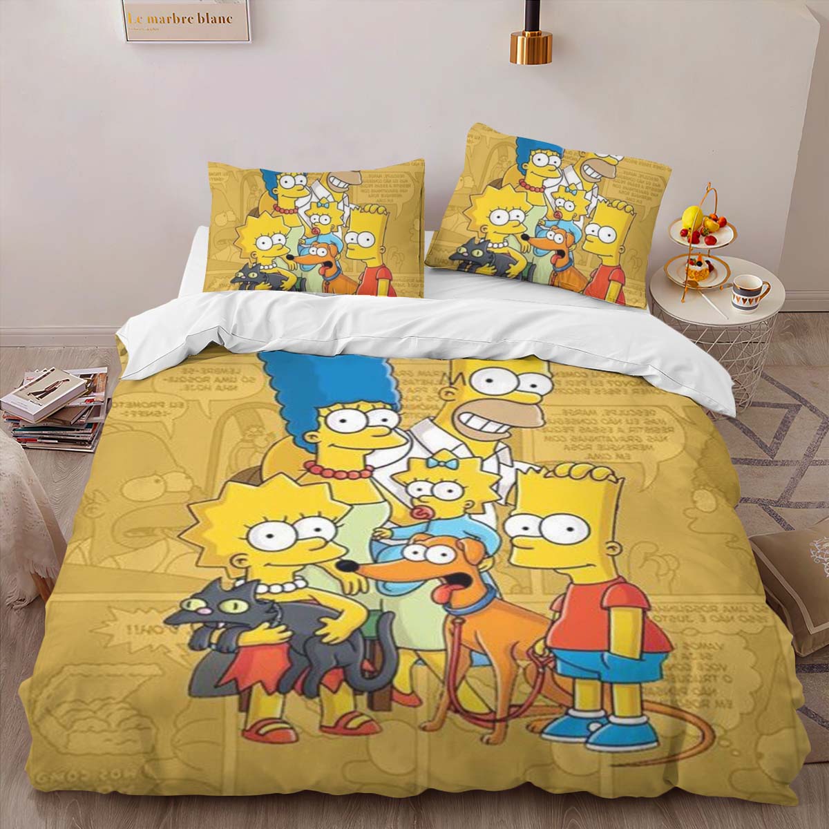 The Simpsons All Characters 09 Duvet Cover 2