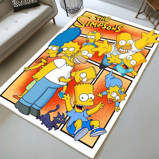 The Simpsons All Characters Rug