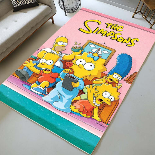 The Simpsons All Characters 10 Rug