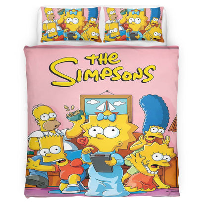 The Simpsons All Characters 10 Duvet Cover