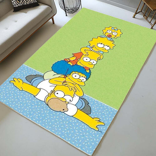 The Simpsons All Characters 13 Rug