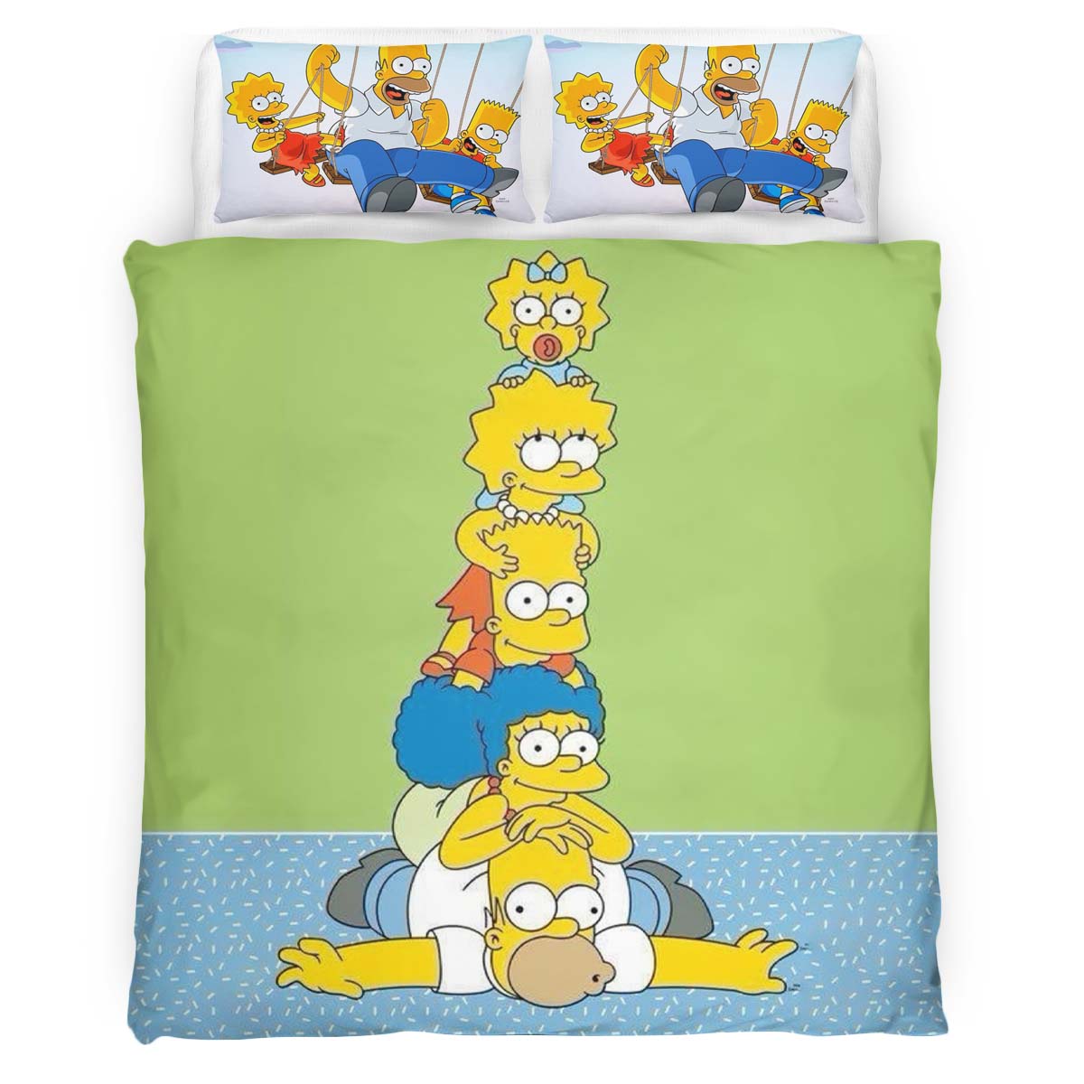 The Simpsons All Characters 13 Duvet Cover