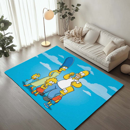 The Simpsons All Characters 14 Rug
