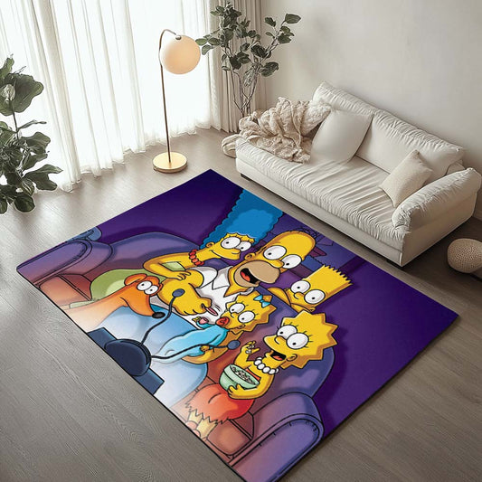 The Simpsons All Characters 15 Rug