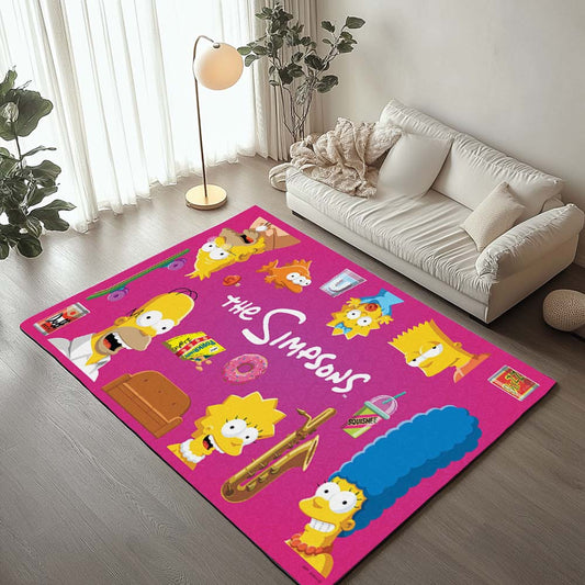 The Simpsons All Characters 16 Rug