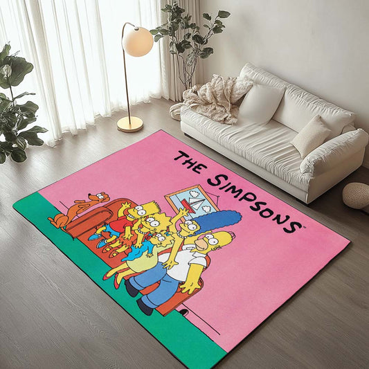 The Simpsons All Characters 17 Rug