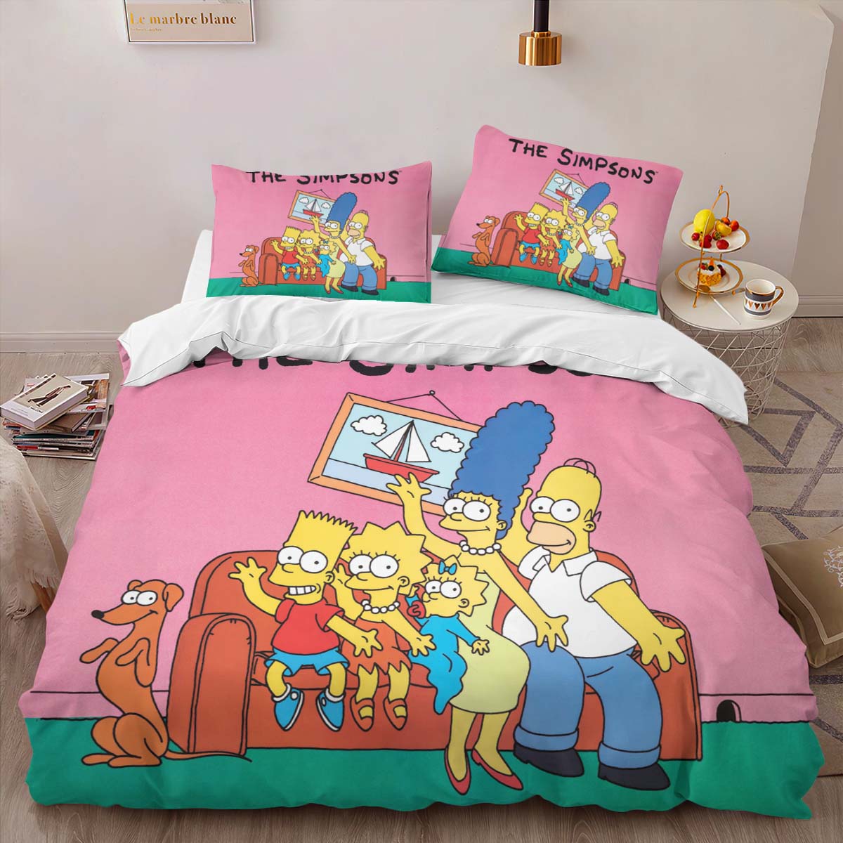 The Simpsons All Characters 17 Duvet Cover 2