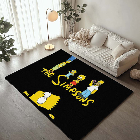 The Simpsons All Characters 18 Rug