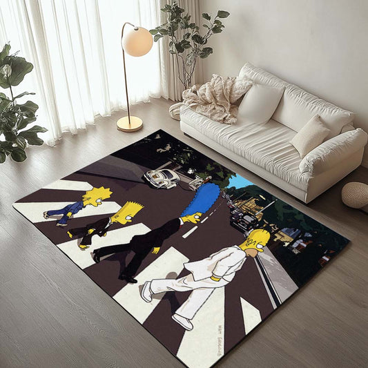 The Simpsons All Characters 19 Rug