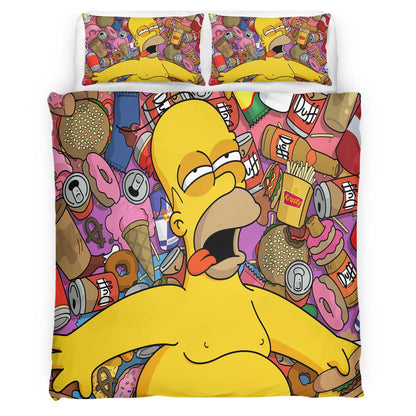 The Simpsons Homer Simpson Duvet Cover