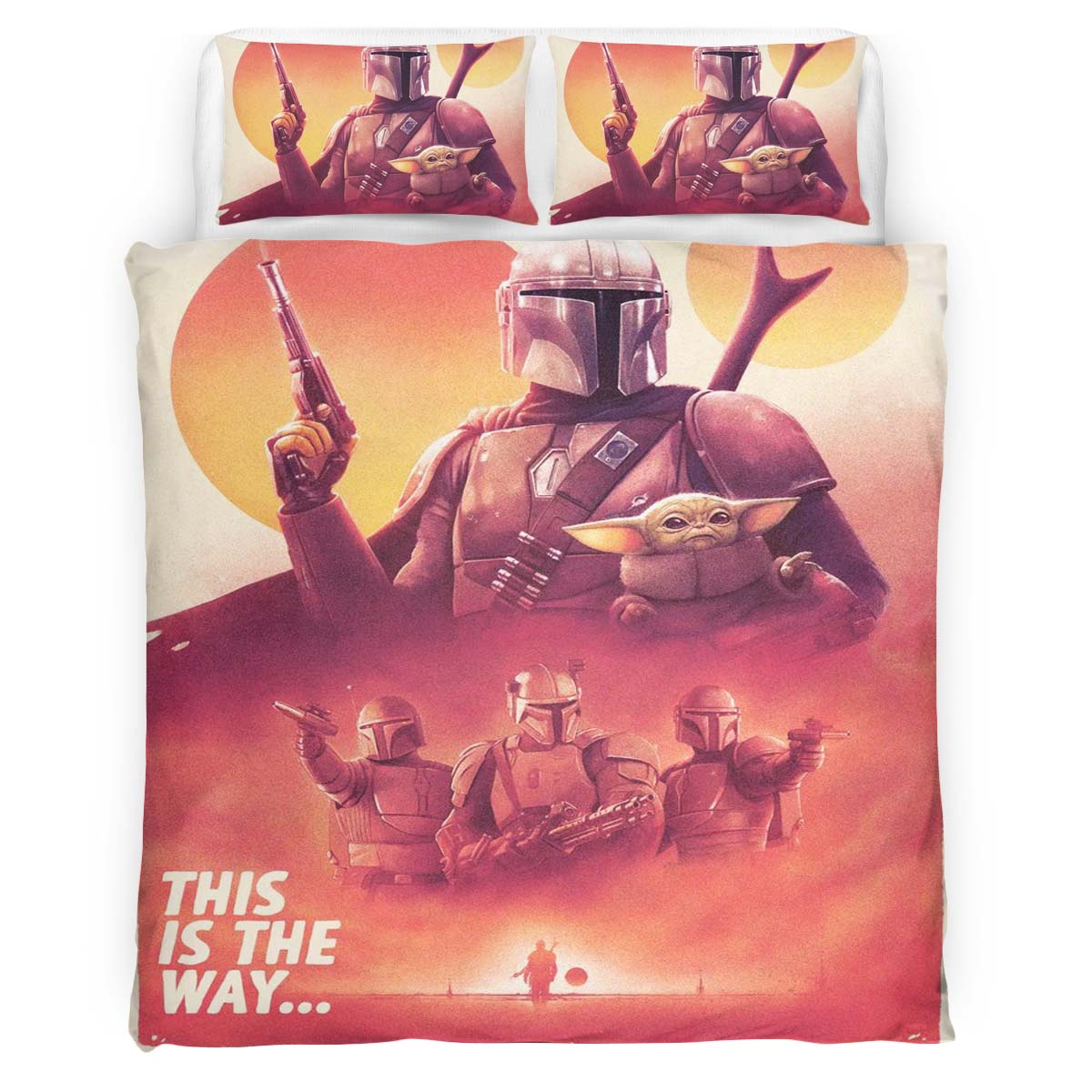 This is the Way The Mandalorian 2 Duvet Cover