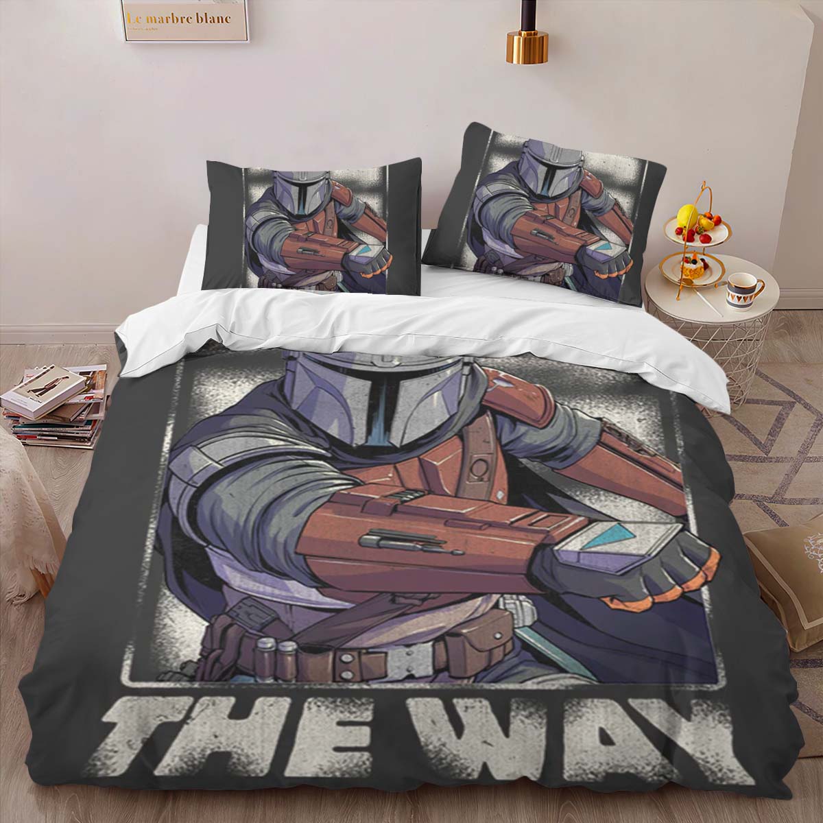 This is the Way The Mandalorian 3 Duvet Cover 2
