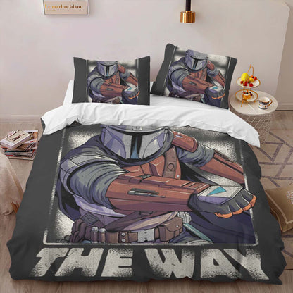 This is the Way The Mandalorian 3 Duvet Cover 2