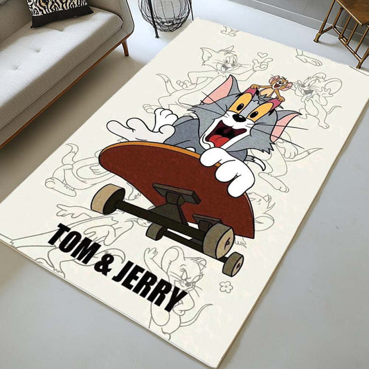 Tom And Jerry Catoon Characters 12 Rug