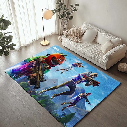 Tomatohead Fortnite Team Battle Jumpsquad Rug