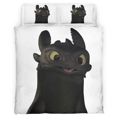 Toothless How To Train Your Dragon 02 Duvet Cover
