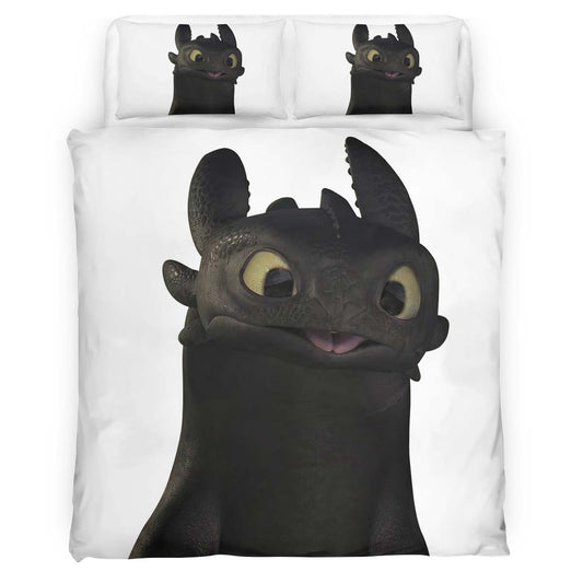Toothless How To Train Your Dragon 02 Duvet Cover