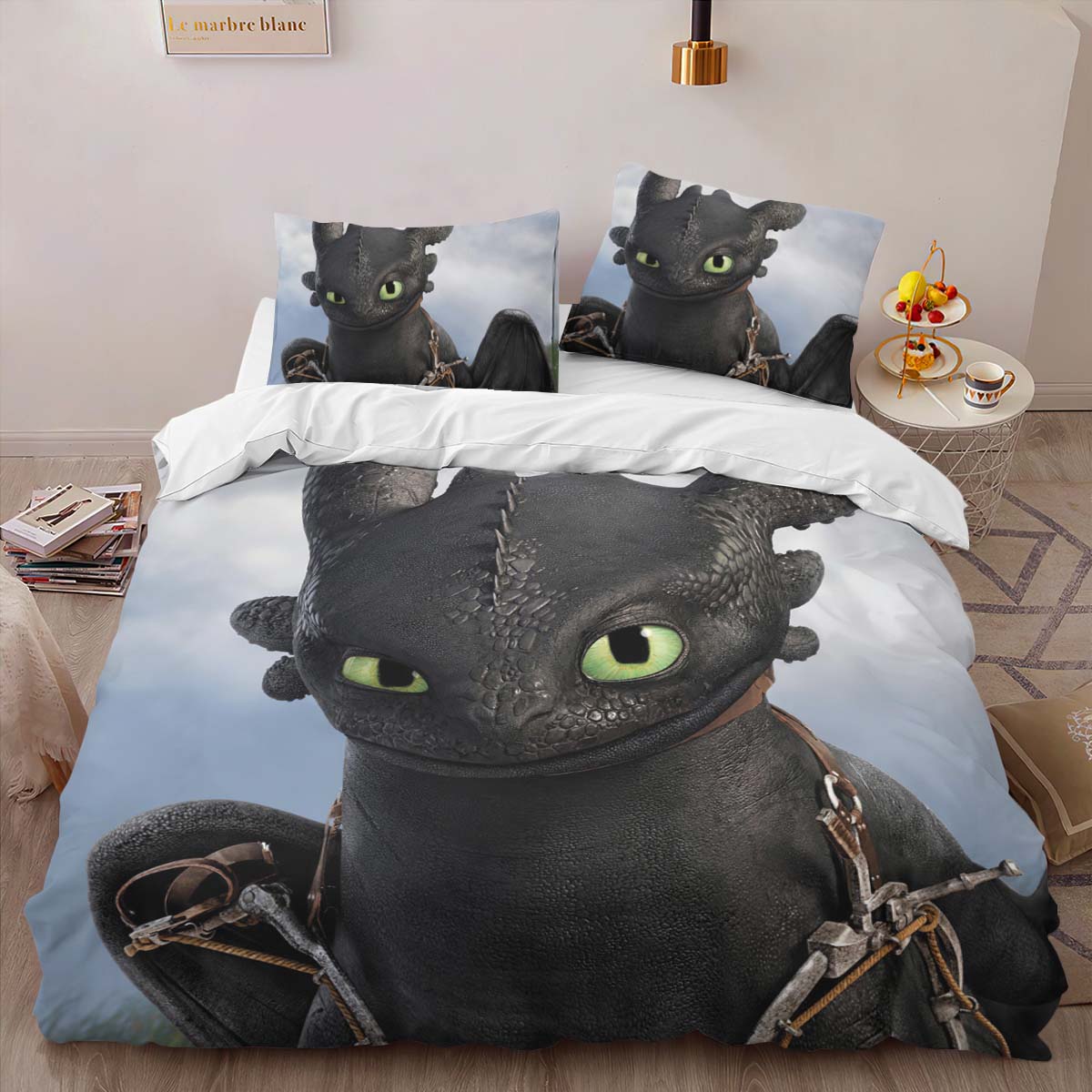 Toothless How To Train Your Dragon 03 Duvet Cover 2