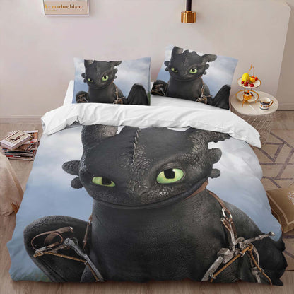Toothless How To Train Your Dragon 03 Duvet Cover 2